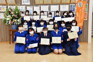 赤塚第二中学校の生徒の皆さんの画像