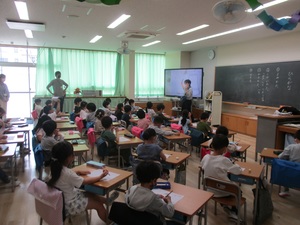 1年生の授業の様子