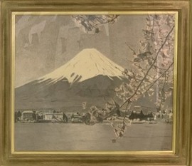 桜の富士