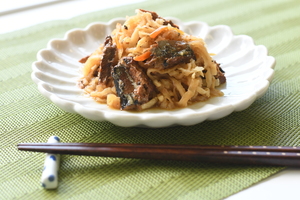 さんまと切り干し大根の煮物