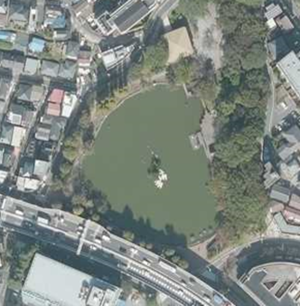 見次公園の空中写真