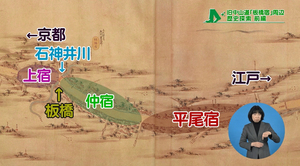 サムネイル:板橋宿の全体像