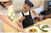 親子の写真