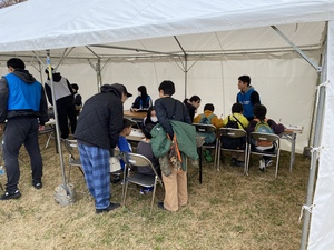 測定・分析結果のフィードバックの様子