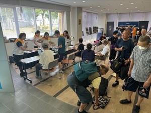 明治安田べジチェック＆AGEs測定会様子