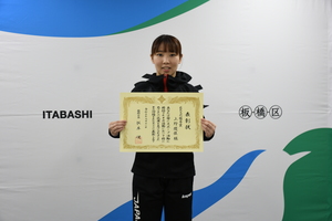 上野優佳選手