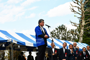 写真:坂本区長