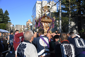 写真:みこし