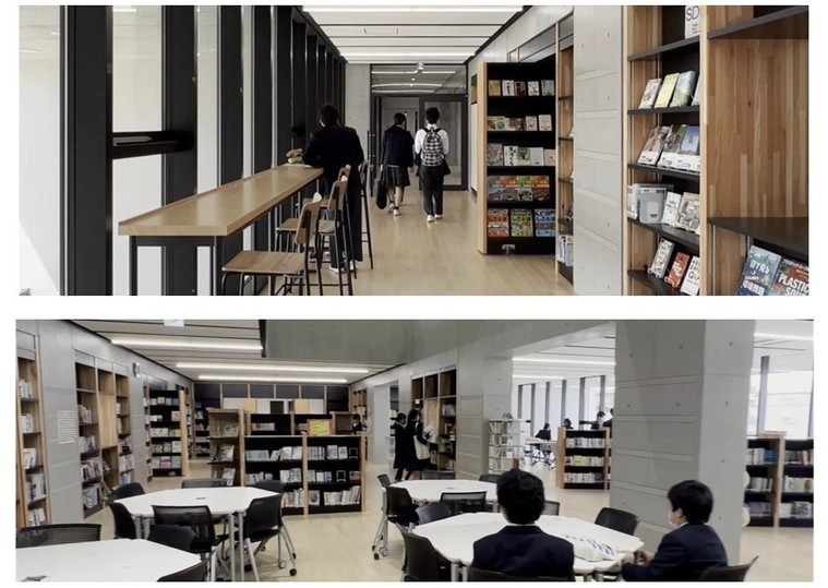 上板橋第二中学校図書館