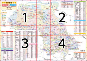 幼稚園・保育園マップ　4分割図