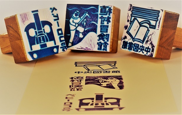 手作りスタンプ写真