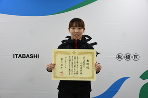 上野優佳選手