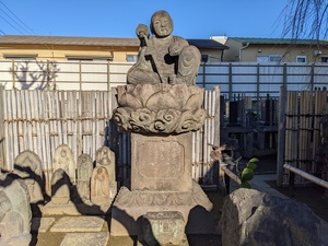 東光寺の石造地蔵菩薩坐像及び台座