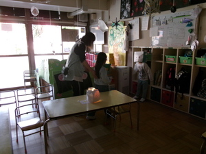 おばけやしき大成功