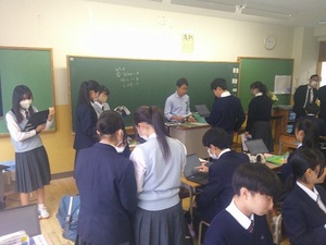 写真:授業中の様子