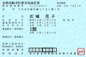 資格確認書