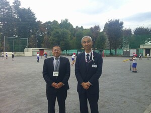 写真:相澤校長と
