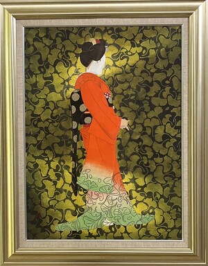 版画　多色刷り　タイトル「陽光」　板橋俊幸 令和6年12月-3月｜板橋区公式ホームページ