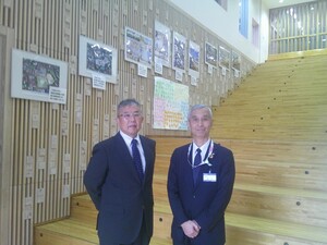 写真:木村校長と