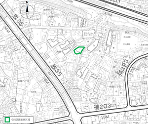 板橋公園都市計画図