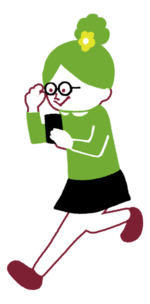 眼鏡の女の子