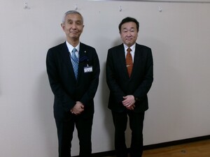 写真:百瀬校長と
