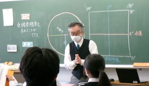 写真:社会科の授業の様子