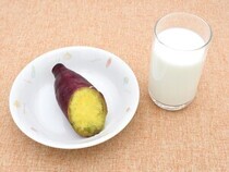 さつまいもと牛乳