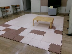 写真:ゆったりできるスペース