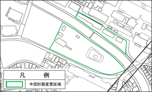 加賀史跡公園の位置図