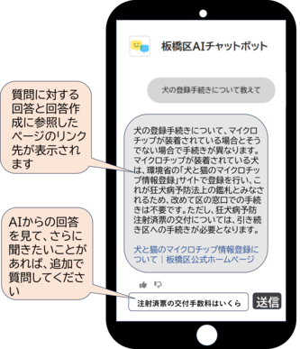 AIチャットボットの利用手順3