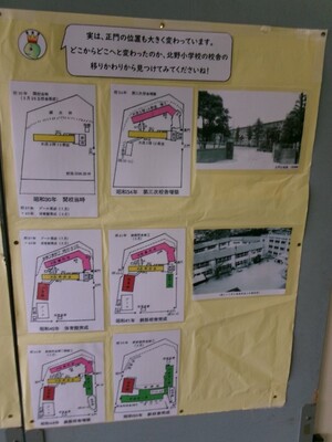 写真：70周年記念の歴史展示