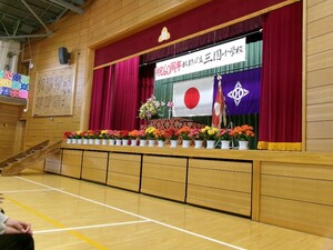 写真：記念式典の会場
