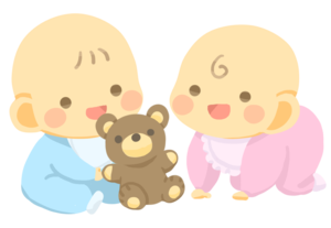 赤ちゃんのイラスト
