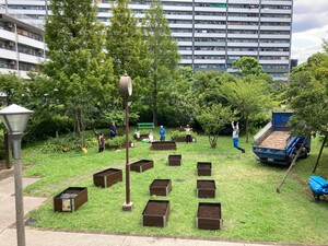 プランターの増設