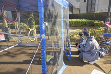 屋外展示　ドローン