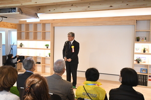 写真：区長挨拶