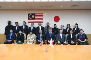 マレーシア・マハティール元首相と板橋区長