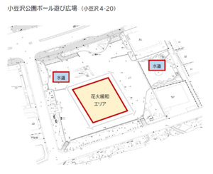 小豆沢公園の図