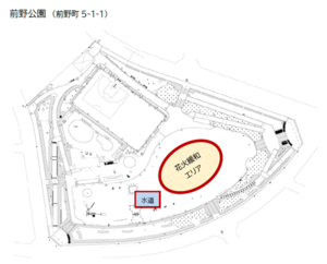 前野公園の図