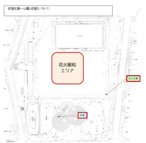 成増北第一公園の図