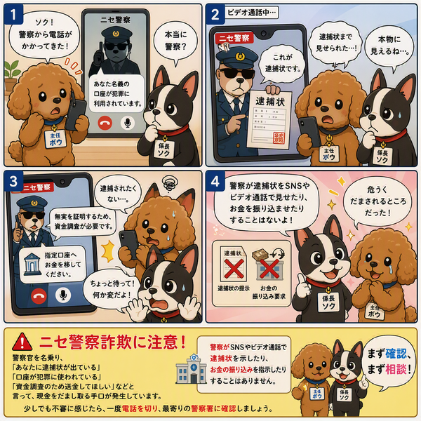 ニセ警察詐欺