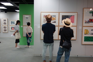 写真：展覧会の様子1