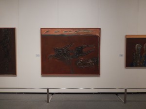 写真：作品展示の様子1