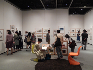 写真：ボローニャ展会場の様子