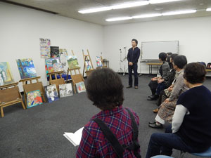 写真：2013年10月31日の会場の様子