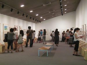写真：2013年8月7日の会場の様子
