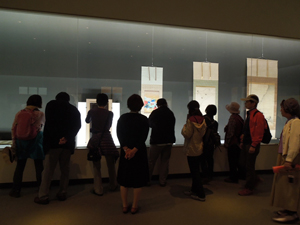 写真：2013年3月23日の展示室の様子