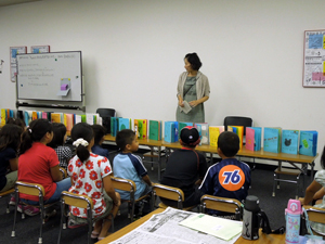 写真：2012年8月10日の講座の様子1