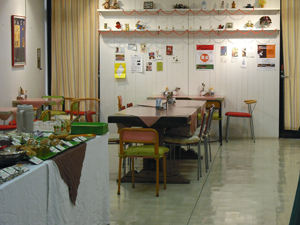 写真：2010年2月9日のカフェ・ボローニャの様子